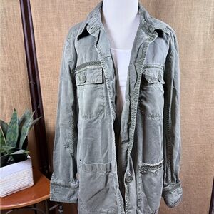 Caslon Women's Olive Utility Jacket